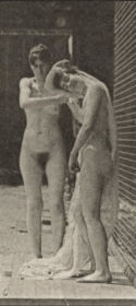 Plate 428 Woman disrobing another — figure reference